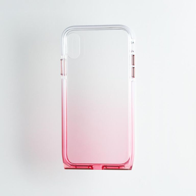 BodyGuardz Harmony Case featuring Unequal (Clear/Rose) for Apple iPhone Xr, , large